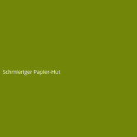 Schmieriger Papier-Hut